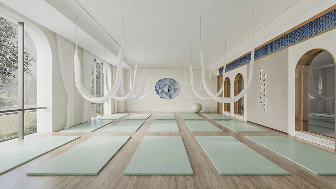 杭州綠色生態(tài)瑜伽館裝修設計