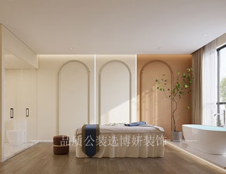 杭州美容院裝修設(shè)計(jì)丨大型美容院裝修風(fēng)格大賞，博妍裝飾為您打造夢幻美容圣殿