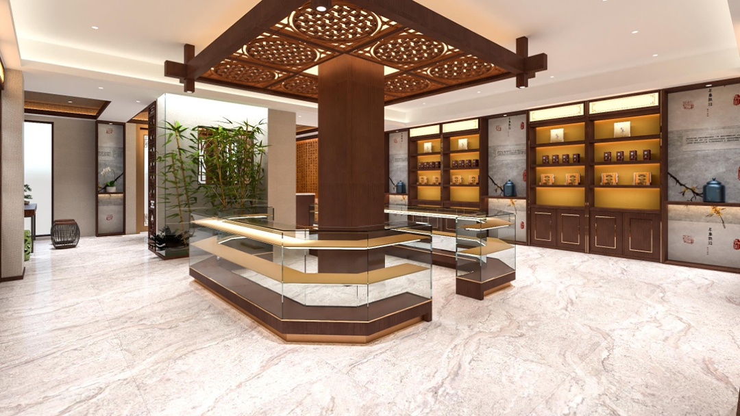 杭州極簡禪風(fēng)中醫(yī)館裝修設(shè)計