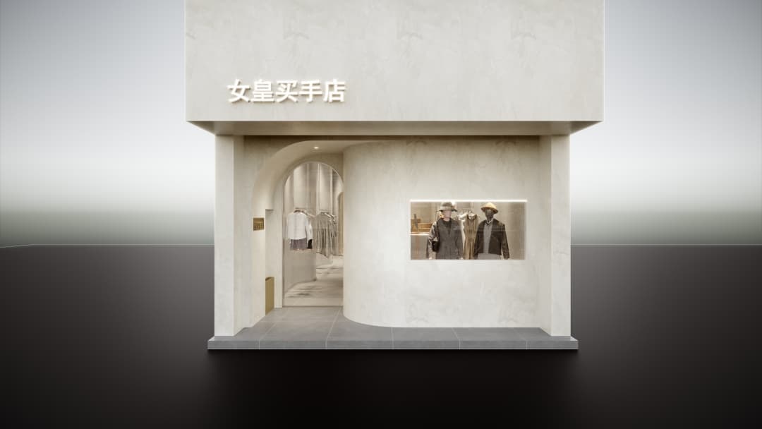 杭州快時尚女裝店裝修設(shè)計(jì)